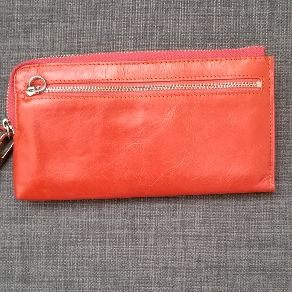 Rudsak red leather wristlet - Picture 6 of 8